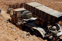 Cuộc chiến phá hoạt của pháo binh – tên lửa Syria vào chiến tuyến thánh chiến ở Idlib