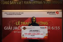 Năm 2021, Vietlott trả thưởng hơn 2.800 tỷ đồng