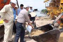 Nhà máy đầu tiên chế biến cát biển thành cát xây tại Việt Nam