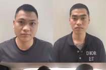 5 đối tượng cho vay lãi nặng, chém con nợ bị khởi tố. Ảnh: Công an TP Hà Nội.