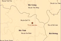 Động đất bất thường ở Bắc Ninh