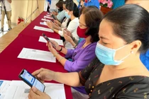 Chỉ 10 phút khai báo dữ liệu và lập hồ sơ sức khoẻ điện tử 