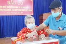 Tỉnh đầu tiên công bố kết quả bầu đại biểu HĐND