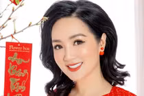 Hoa hậu Đền Hùng Giáng My: ﻿﻿ Tết quan trọng nhất là sum vầy gia đình