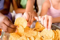 Không coi bim bim là một món ăn