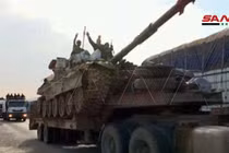 Xe tăng Quân đội Syria dồn về vùng đông bắc, chiến sự với liên minh Thổ Nhĩ Kỳ - SNA chực bùng nổ