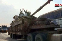 Xe tăng Quân đội Syria dồn về vùng đông bắc, chiến sự với liên minh Thổ Nhĩ Kỳ - SNA chực bùng nổ