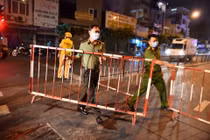 Quận Gò Vấp bắt đầu cách ly xã hội