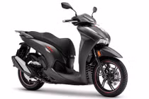 Phiên bản đặc biệt SH350i với màu nhám mới đen.