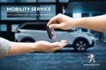Peugeot hỗ trợ phương tiện đi lại cho khách bảo hành xe