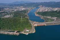 Xả 1 cửa hồ thủy điện Hòa Bình, Hà Nội đề phòng nguy cơ úng ngập