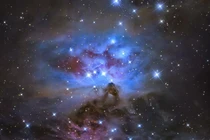 Khám phá về tinh vân Running Man len lỏi giữa các đám sao