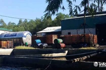 Thanh Hóa: Đột nhập xưởng tái chế dầu nhờn thải nằm sâu trong núi