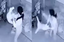 Nữ giúp việc cắm đầu bé 14 tháng xuống đất, cầm chân quay như chong chóng