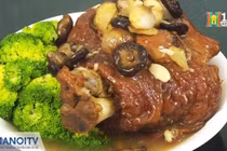 Nấm hương nấu thịt chống mệt mỏi