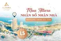Altara Residences Quy Nhơn đảm bảo quyền lợi cho khách hàng bằng sổ hồng trao tay.