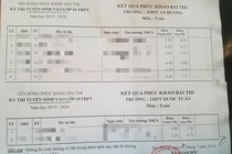 Ghép phách nhầm, thí sinh vô tình được "hưởng lợi" sẽ được giữ nguyên điểm