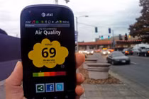 Ô nhiễm không khí giảm vào mùa mưa