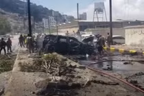 Xe bom tấn công các quan chức Yemen do Ả rập Xê út hậu thuẫn, 5 người thiệt mạng