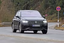Volkswagen Tiguan facelift bị bắt gặp trên đường thử