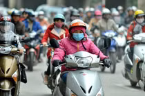 Miền Bắc đón không khí lạnh, mưa rải rác