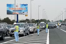 Cao tốc Pháp Vân - Cầu Giẽ ùn tắc trưa mùng 2 Tết