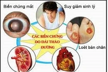 Cách theo dõi để tránh biến chứng do tiểu đường