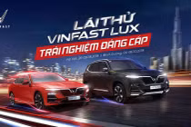 VinFast tổ chức chương trình lái thử xe Lux cùng chuyên gia quốc tế