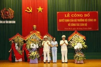 Bộ Công an bổ nhiệm Giám đốc Công an tỉnh Ninh Bình