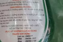 Đình chỉ lưu hành dung dịch vệ sinh Gynophaco