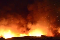 Bình Phước: Chợ Bình Long bất ngờ bốc cháy