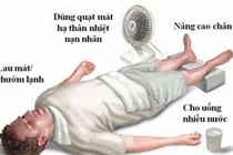 Sốc nhiệt do nắng nóng Coi chừng đột tử