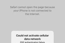 Mạng 3G MobiFone đang mất kết nối