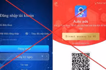 Cảnh báo hoạt động lừa đảo thông qua hoạt động quảng cáo, lôi kéo người dân tham gia đầu tư tại ứng dụng Auto Ads.