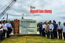 Chính thức vận hành cống ngăn mặn, giữ ngọt lớn nhất Việt Nam