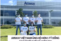 Amway Việt Nam ủng hộ các sản phẩm chăm sóc sức khỏe cho tuyến đầu chống dịch