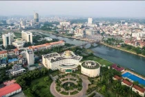 Toàn cảnh TP Móng Cái, tỉnh Quảng Ninh.