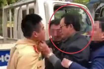 Kỷ luật cảnh cáo Chi cục trưởng say rượu, túm cổ áo CSGT