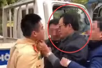 Kỷ luật cảnh cáo Chi cục trưởng say rượu, túm cổ áo CSGT