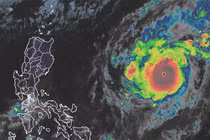 Goni trở thành bão mạnh nhất thế giới trong năm, có thể đổ bộ vào Việt Nam 