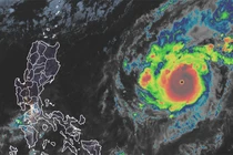 Goni trở thành bão mạnh nhất thế giới trong năm, có thể đổ bộ vào Việt Nam 