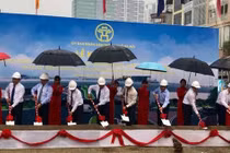 Khởi công cầu vượt đường Hoàng Quốc Việt