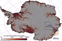 Sông băng Nam Cực tan, nước biển có thể dâng 3,4m