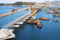 Hòa Phát gặp khó tại dự án Bến cảng tổng hợp - container Dung Quất