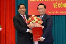 Thứ trưởng Nguyễn Đức Trung làm Phó bí thư Tỉnh ủy Nghệ An