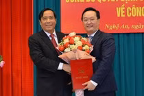 Thứ trưởng Nguyễn Đức Trung làm Phó bí thư Tỉnh ủy Nghệ An