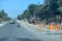 Quốc lộ 30: 4 tháng thi công nâng cấp, tiến độ chỉ đạt 2%