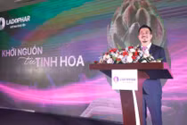 Ông Nguyễn Mai Long - Tổng Giám đốc Ladophar trong sự kiện kỷ niệm 40 năm thành lập Ladophar. 