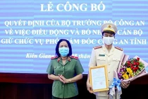 Bộ trưởng Công an điều động, bổ nhiệm lãnh đạo Công an 4 địa phương