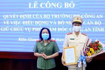 Bộ trưởng Công an điều động, bổ nhiệm lãnh đạo Công an 4 địa phương
